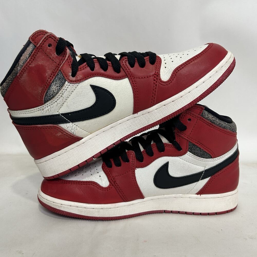 Nike Air Jordan 1 Retro High GS “Chicago/Lost and Found” - Picture 3 of 10